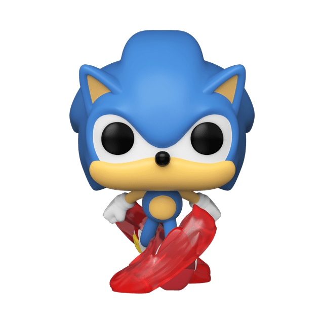 Running Sonic 632 Sonic The Hedgehog 30th Anniversary Funko Pop Vinyl - 1