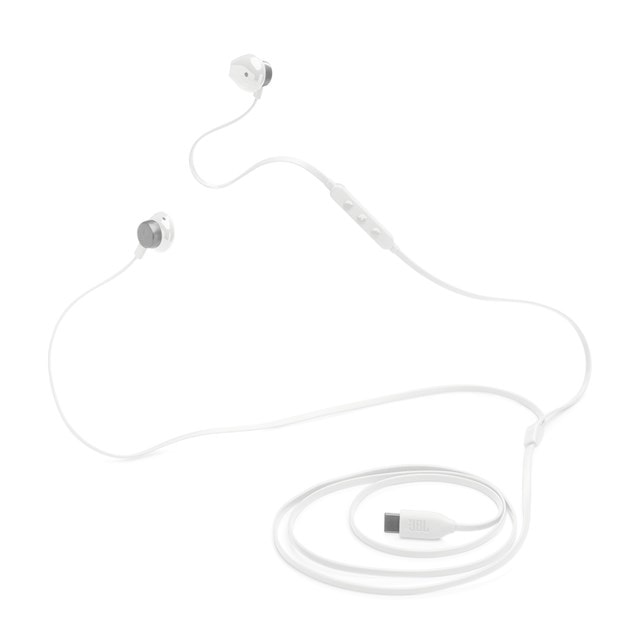 JBL Tune 305C White USB-C Earphones - 6