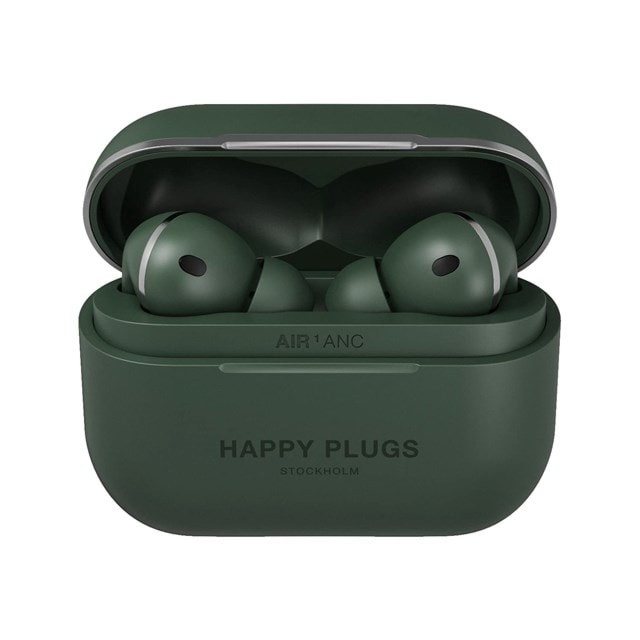 Happy Plugs Air 1 Green True Wireless Active Noise Cancelling Bluetooth Earphones - 3