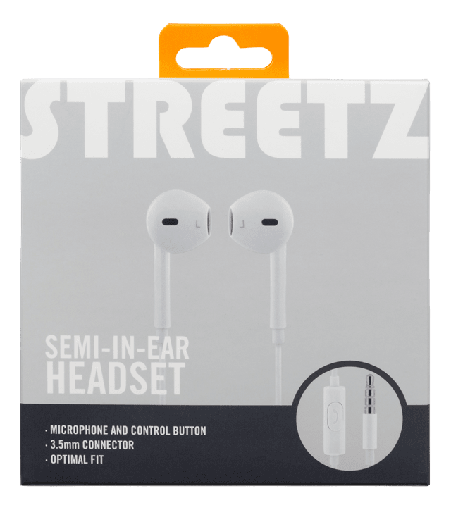 Streetz HL-W107 White Earphones - 3