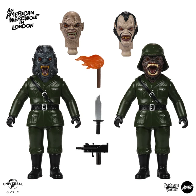 Demons An American Werewolf In London Mondo Nightmare Vessel Soft Vinyl Figure 2 Pack - 2