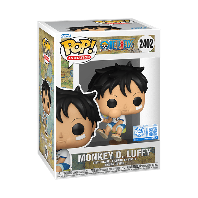 Monkey D. Luffy Eating Devil Fruit 2402 One Piece Limited Edition Funko Pop Vinyl - 2