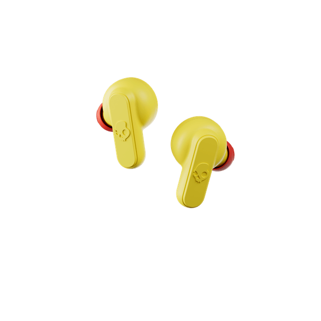 Skullcandy Dime Yellow Buds True Wireless Earphones - 2