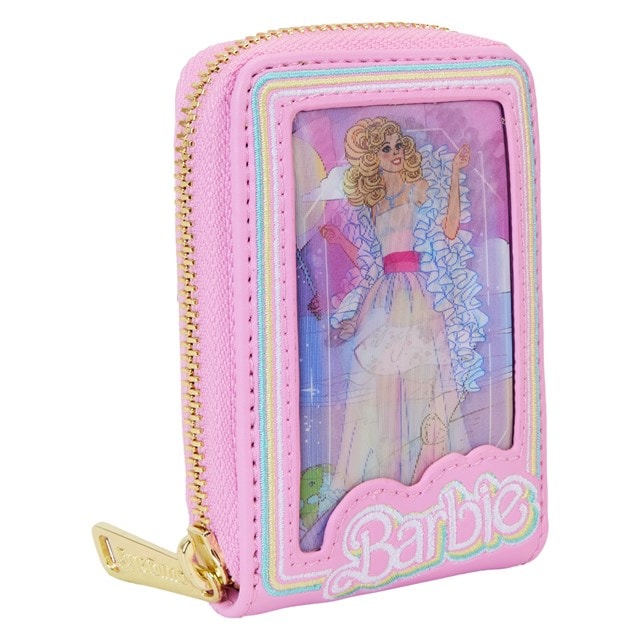 Barbie Doll Box Triple Lenticular Zip Around Wallet Loungefly - 3