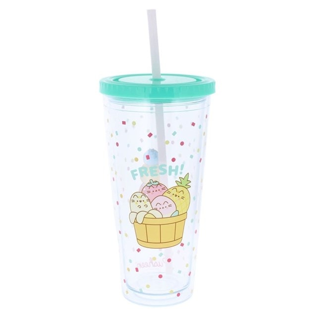 Pusheen Beaker & Straw - 1