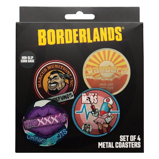 Set Of 4 Borderlands Coasters - 8