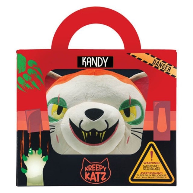 Kandy Travel Crate Kreepy Katz Plush - 2
