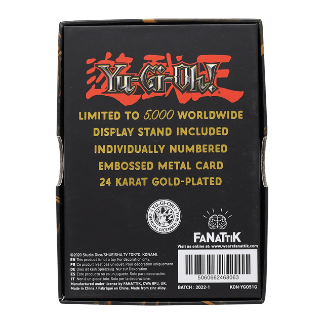 Stardust Dragon Yu-Gi-Oh! Limited Edition 24K Gold Plated Collectible - 5