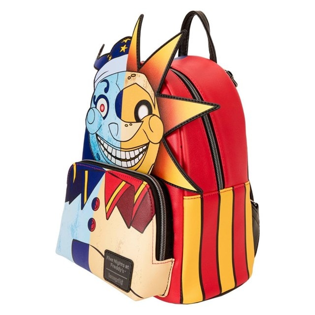 Sun And Moon Split Face Collection Five Nights At Freddys FNAF hmv Exclusive Loungefly Mini Backpack - 2