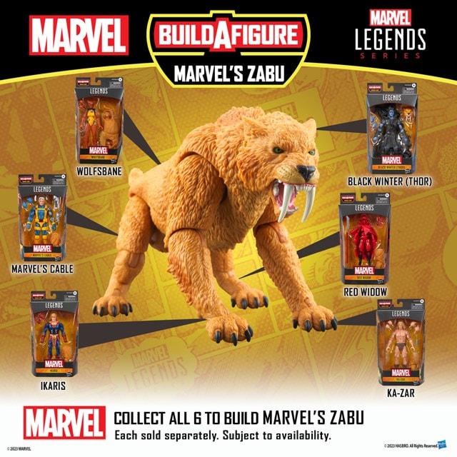 Marvel Legends Series Wolfsbane Comics Collectible Action Figure - 12