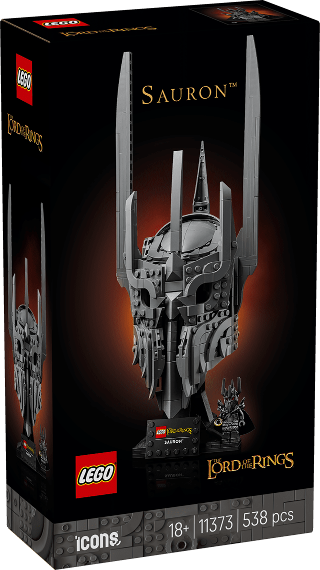 Sauron's Helmet The Lord Of The Rings LEGO Icons - 6