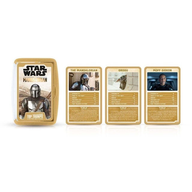 Star Wars Mandalorian Limited Edition Top Trumps - 2