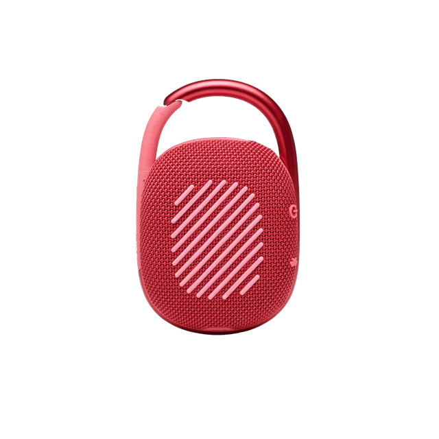 JBL Clip 4 Red Bluetooth Speaker - 3
