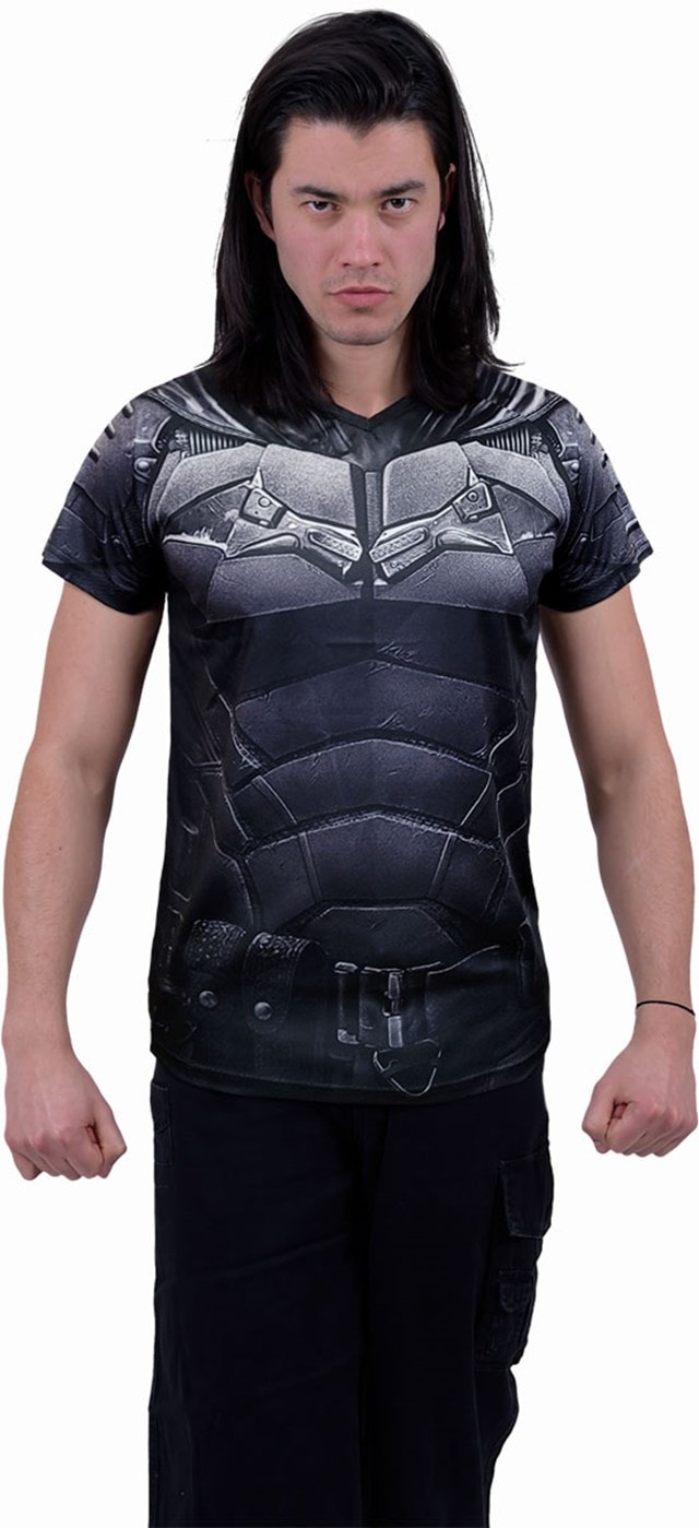 Batman New Muscle Cape Sustainable Football Tee (Extra Large) - 3