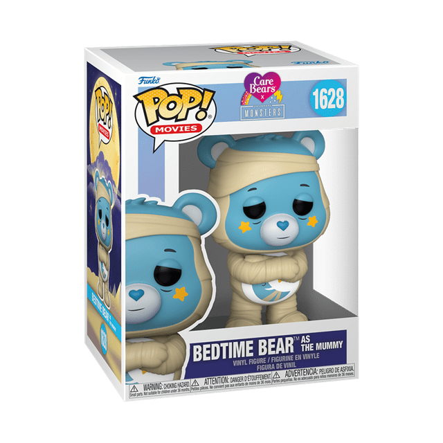 Bedtime Bear As The Mummy 1628 Care Bears X Universal Monsters Funko Pop Vinyl - 2