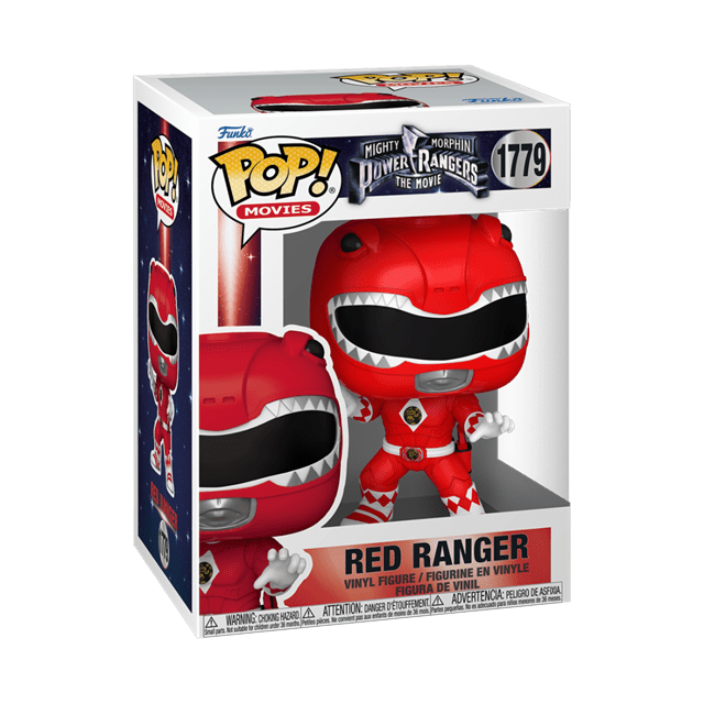 Red Ranger 1779 Mighty Morphin Power Rangers Funko Pop Vinyl - 2