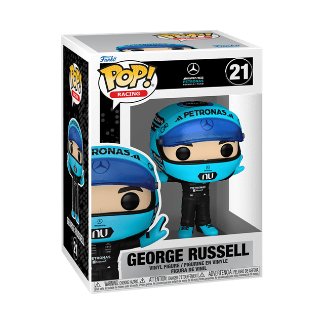 George Russell T-Pose 21 Mercedes AMG Petronas Formula 1 Funko Pop Vinyl - 2
