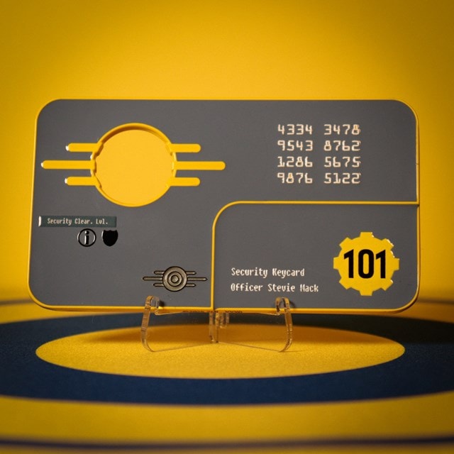 Vault 101 Fallout 3 Replica Security Keycard - 3