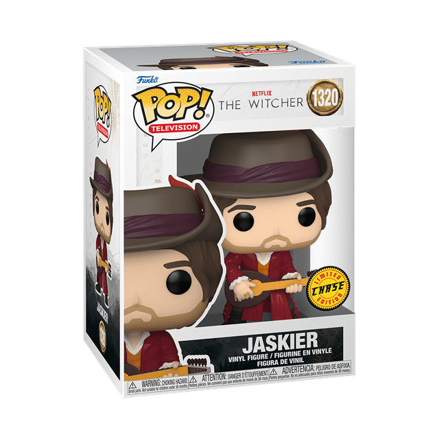 Jaskier With Chance Of Chase (1320) The Witcher Pop Vinyl - 4