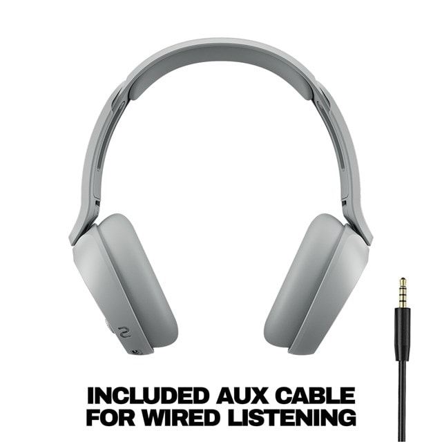 Skullcandy Icon 180 Cement Grey Bluetooth Headphones - 5