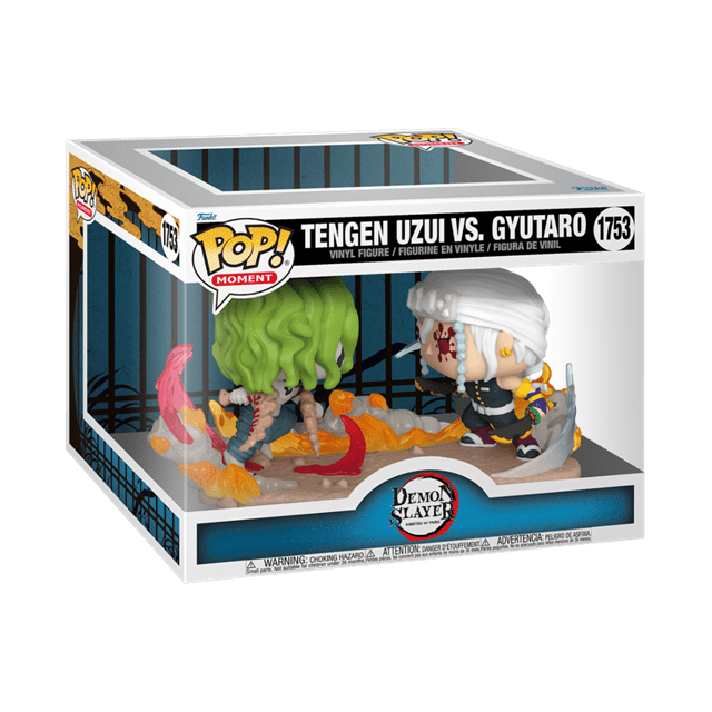 Tengen Uzui Vs Gyutaro 1753 Demon Slayer Funko Pop Vinyl Moment - 2