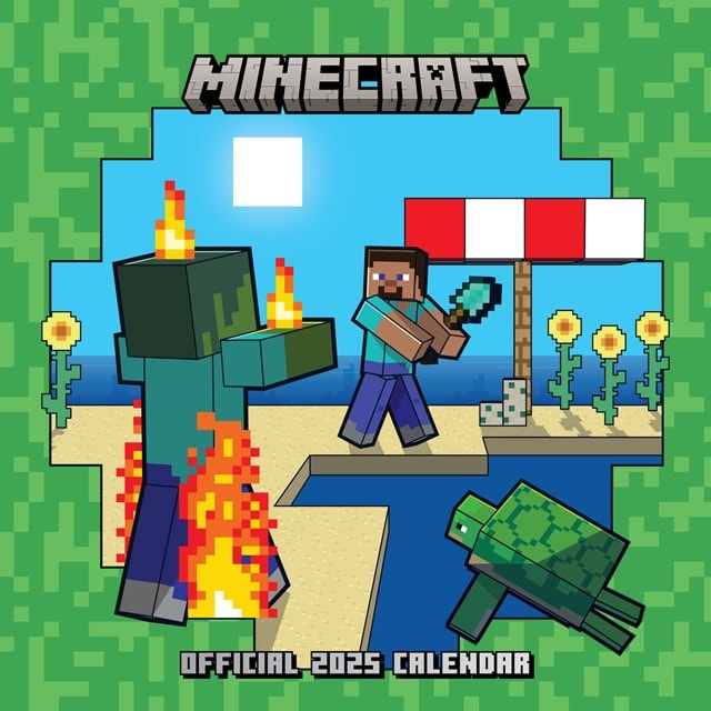 Minecraft 2025 Square Calendar - 1