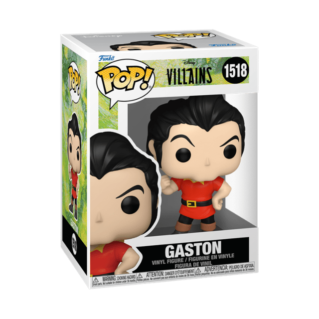 Gaston Flexing 1518 Disney Villains Funko Pop Vinyl - 2