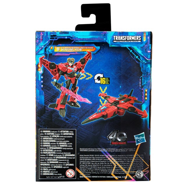 Transformers Legacy United Deluxe Class Cyberverse Universe Windblade Converting Action Figure - 5