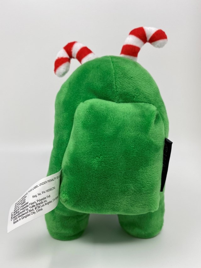 Green With Candy Canes 8" Among Us Plush - 2