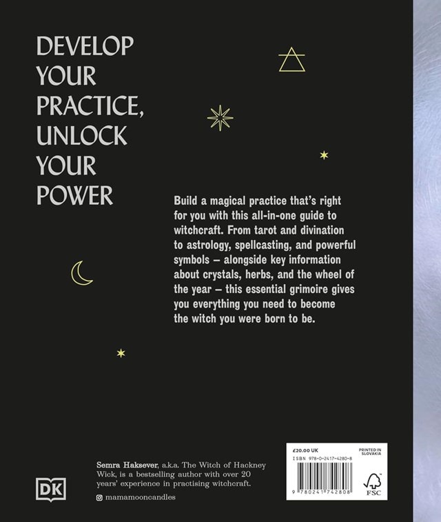 The Book Of Witchcraft: The Complete Guide Hardback - 2
