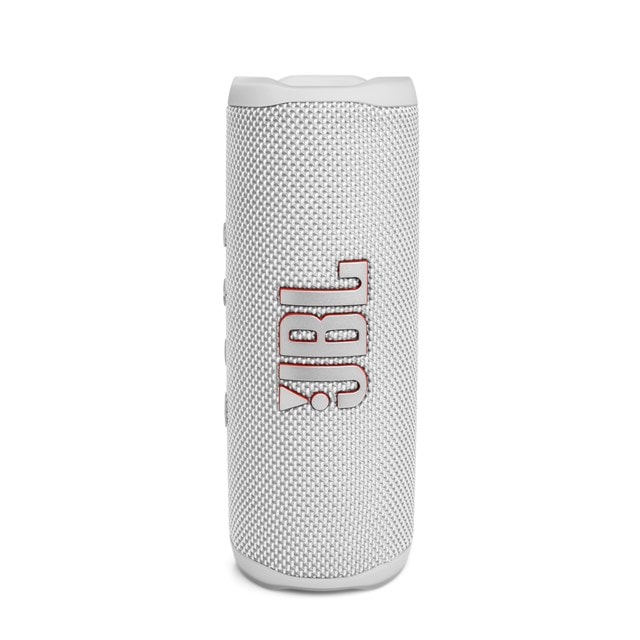 JBL Flip 6 White Bluetooth Speaker - 1