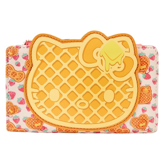 Sanrio Hello Kitty Breakfast Waffle Flap Loungefly Wallet - 1