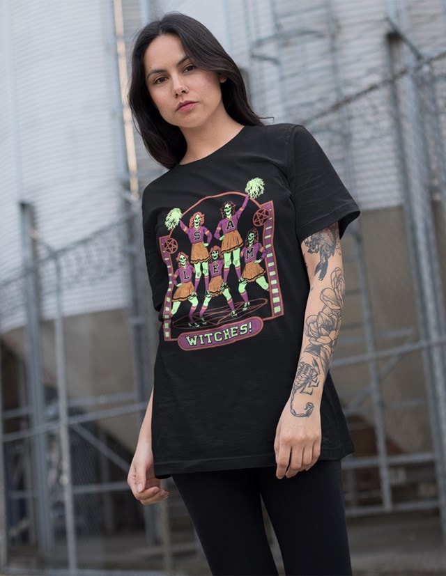Salem Witches Steven Rhodes Black Tee (Large) - 2