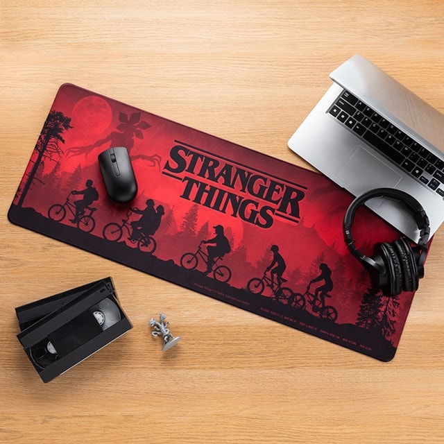 Classic Logo Stranger Things Desk Mat - 3
