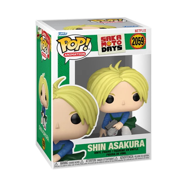 Shin Asakura 2059 Sakamoto Days Funko Pop Vinyl | Pop Vinyl