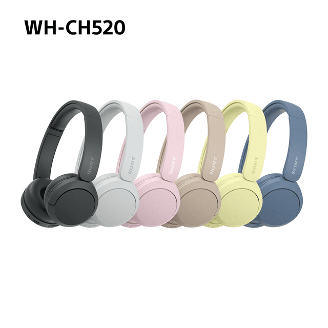 Sony WH-CH520 Pink Bluetooth Headphones - 12