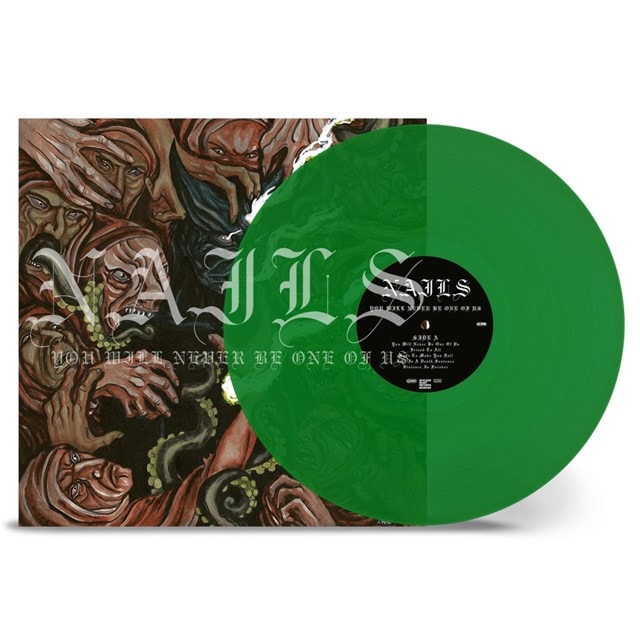 You Will Never Be One of Us - Transparent Green Vinyl - 1