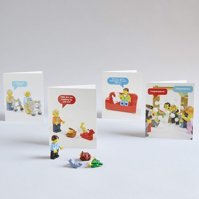 LEGO Minifigure Notes 20 Notecards And Envelopes - 6