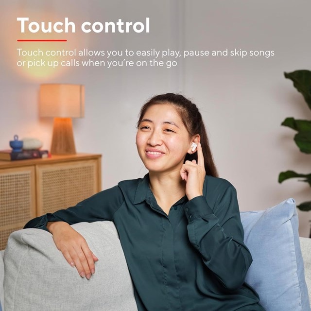 Trust Yavi White Noise Cancelling True Wireless In-Ear Bluetooth Earphones - 5