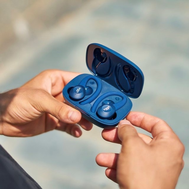 Vieta Pro Sweat Sports Blue True Wireless Bluetooth Earphones - 7