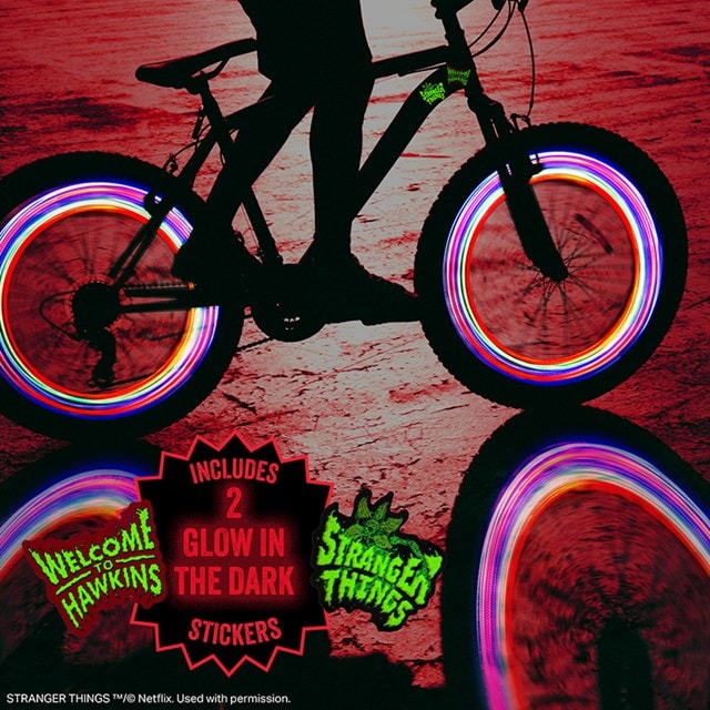 Stranger Things 5 Bike Lights And Stickers - 6