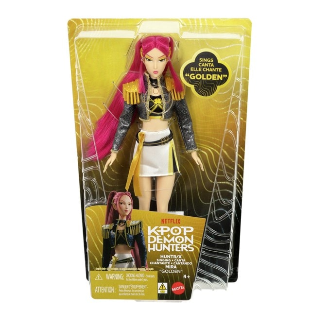 Mira Huntrix Golden K-Pop Demon Hunters Singing Mattel Doll - 2
