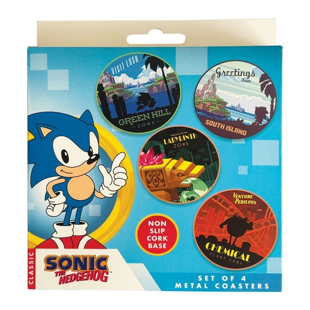 Sonic The Hedgehog Set Of 4 Coasters - 7
