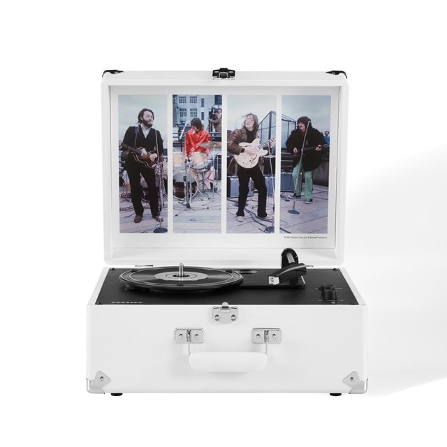 Crosley The Beatles Let It Be Anthology White Turntable - 1