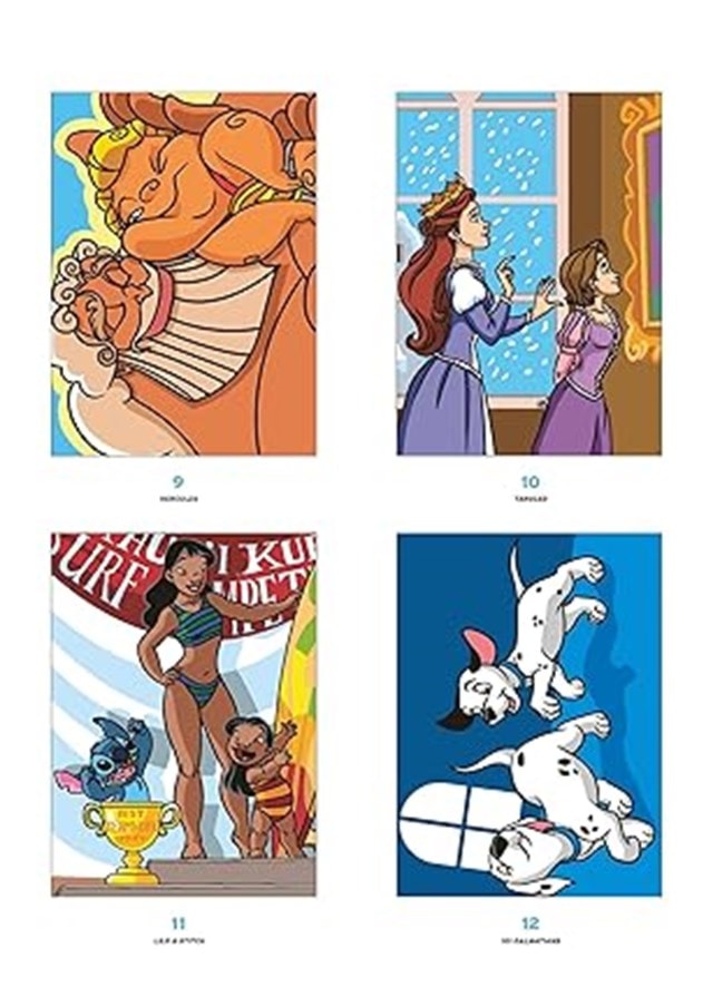 Family Disney Mystery Colouring Book By Alexandre Karam - 2