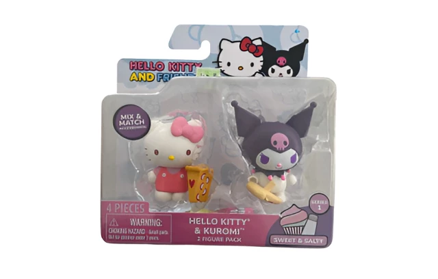 Hello Kitty & Friends 2 Pack Figures Assortment - 3