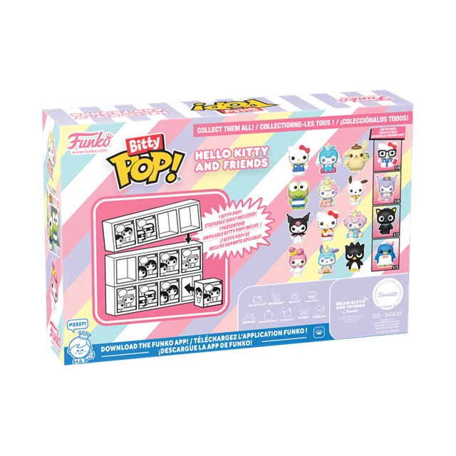 Keroppi Sanrio Funko Pop Bitty 4 Pack - 3
