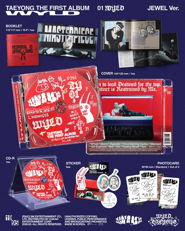 WYLD - The 1st Album (Jewel Case Ver.) - 2