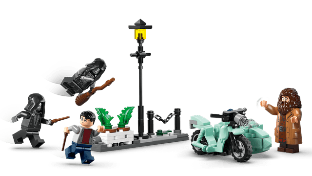 Hagrid & Harry's Privet Drive Escape Harry Potter LEGO - 6