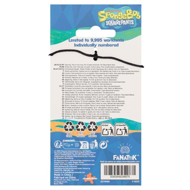 Driver License SpongeBob SquarePants Keyring - 5